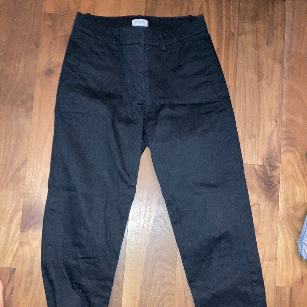 J.Crew Black Chinos